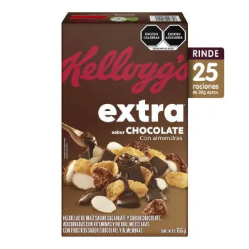 Cereal Extra Kellogg's Sabor Chocolate con Almendras 765 g