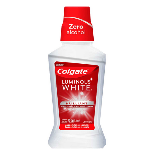 Enjuague Bucal Colgate Luminous White XD Shine 250ml