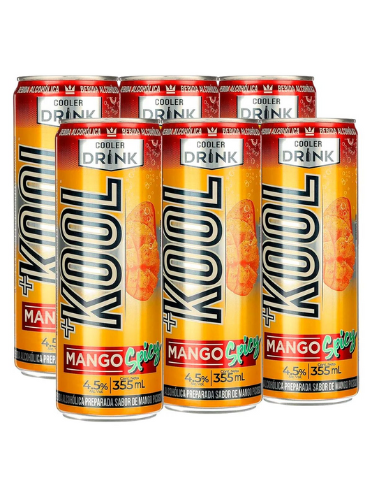 Bebida Kool Mango 12 Pzas de 355ml