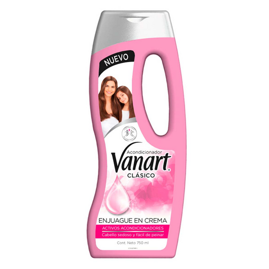 Acondicionador Vanart Clásico Enjuague Rosa 750ml